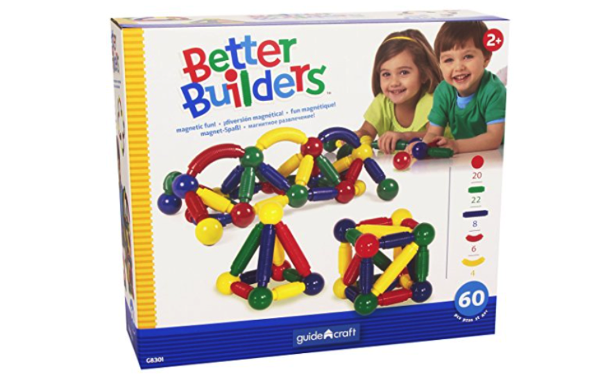 Guidecraft Better Builders Magnetic Construction Toy