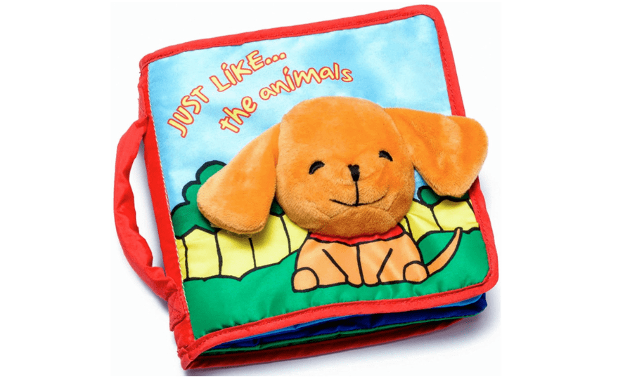 Premium Soft Cover Cloth Book for Babies and Toddlers
